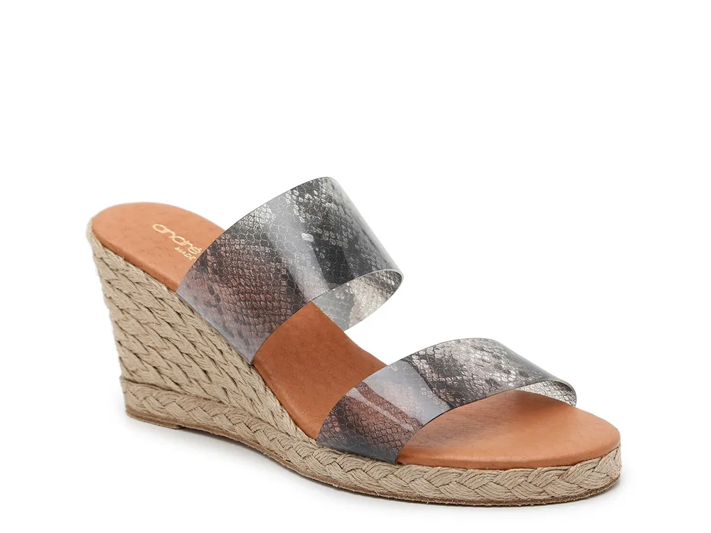 Andre Assous Women's Anfisa Wedge Slide Sandals