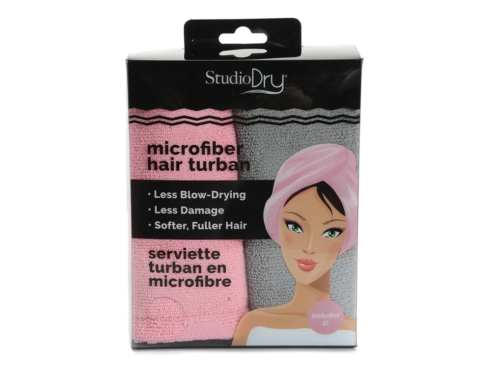 Microfiber Hair Turban Towel Set