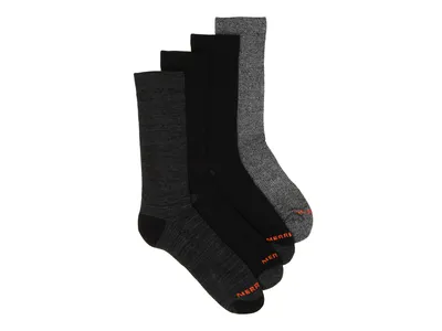 Men's Crew Socks - 4 Pack