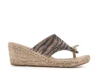 Beachball Espadrille Wedge Sandal