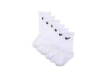 Solid Kids' Crew Socks - 6 Pack
