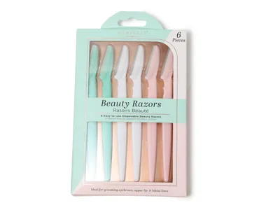 Beauty Razors 6-Pack Set