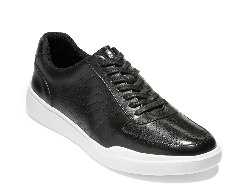 Men's Cole Haan, Grand Crosscourt Modern Perf Sneaker White Navy 13 W