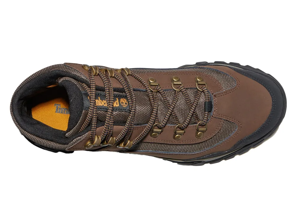 Timberland Men's Lincoln Peak Lite Waterproof Leather Pull On Shoes - Brown