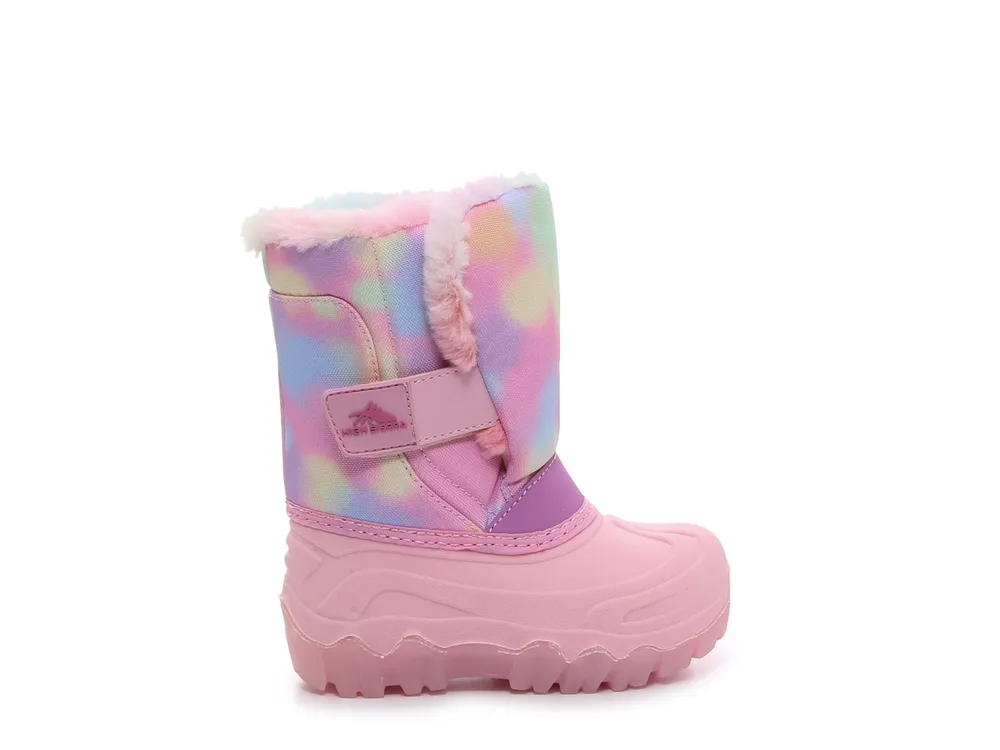 Rainbow Light-Up Snow Boot - Kids'