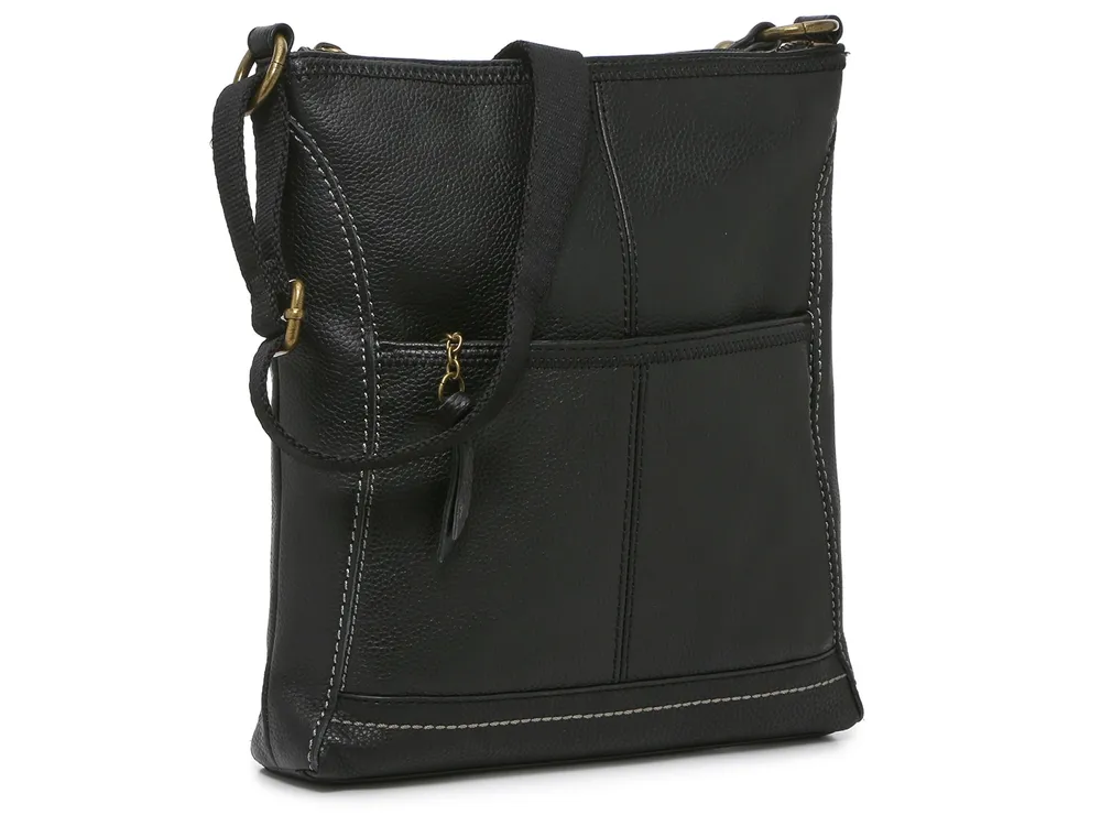 Iris Leather Crossbody Bag