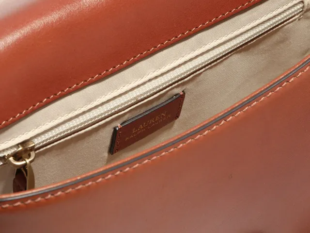 Lauren Ralph Lauren Addie Leather Crossbody Bag