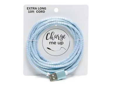 10-Foot iPhone Charging Cord