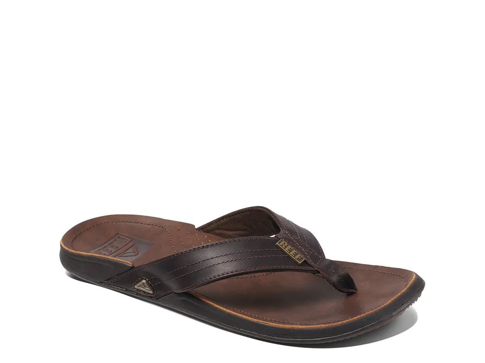 Groene achtergrond Aanvulling hout Reef J-Bay III Flip Flop | Bridge Street Town Centre