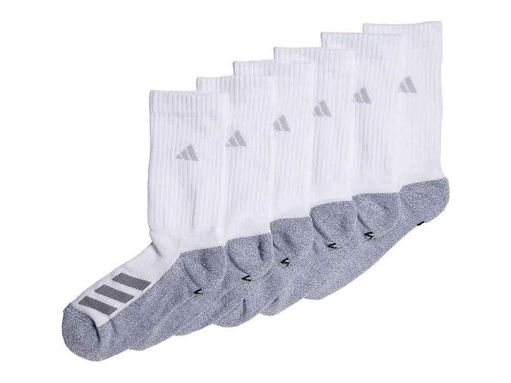 Cushioned Angle Stripe Kids' 6-Pack Crew Sock