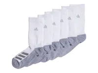 Cushioned Angle Stripe Kids' 6-Pack Crew Sock