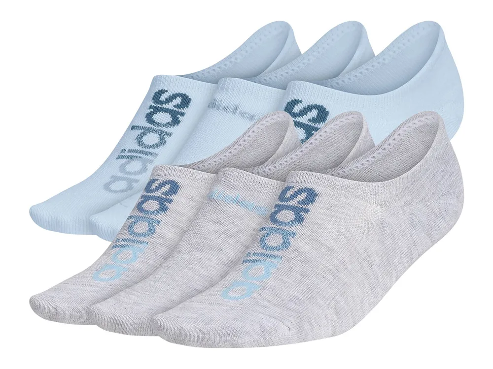 adidas Women's No-Show Sock (6-Pack) 