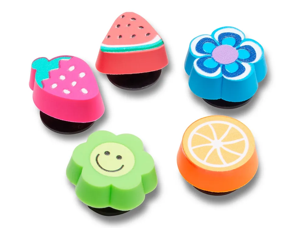 Crocs Fun Eraser Jibbitz Set - 5 Pack