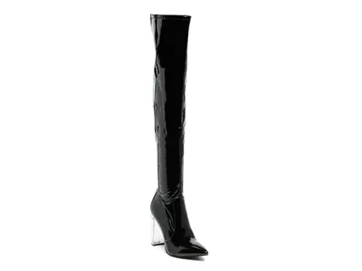 Noire Over-the-Knee Boot