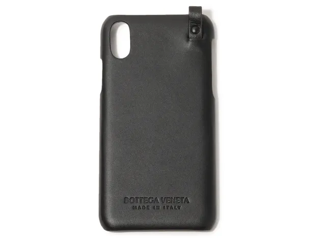 Bottega Veneta Selfphone Cover Men Leather Green Olive