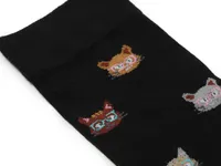 Cats in Glasses Women's Compression Knee Socks