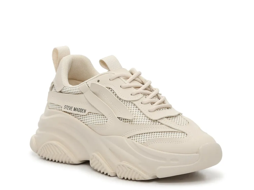 Steve Madden Women's Possession Chunky Lace-Up Sneakers
