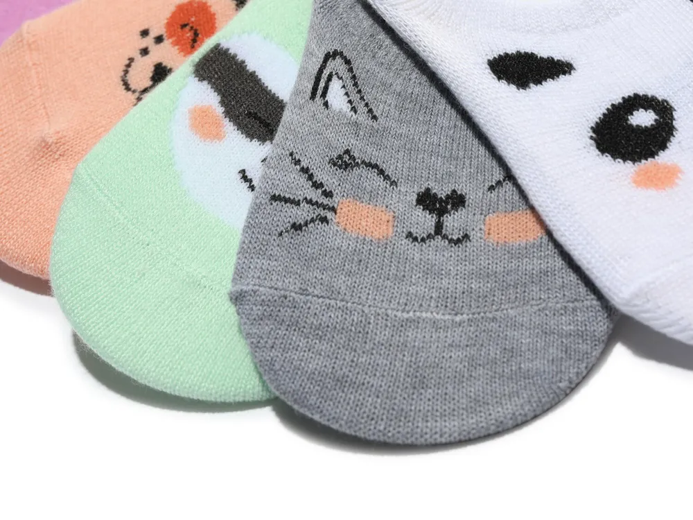 5-Pair Kids' Liner Socks