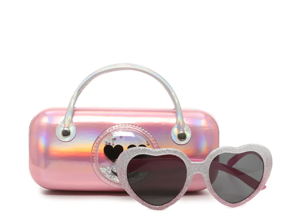 Heart Kids' Sunglasses & Case