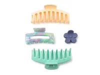Assorted Hair Clips - 4 Pack