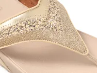 Lulu Ombre Glitter Wedge Sandal