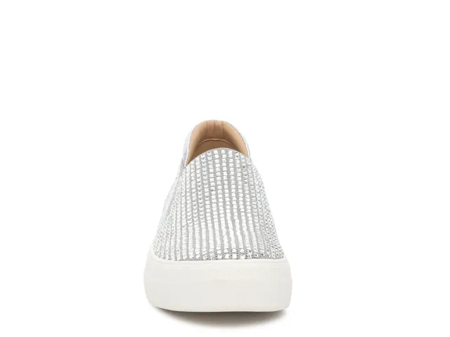 Steve Madden Vlair Rhinestone Knit Slip-On Sneaker - Free Shipping