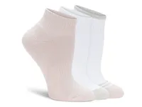 Powder Cush Women's Quarter Ankle Socks - 3 Pack