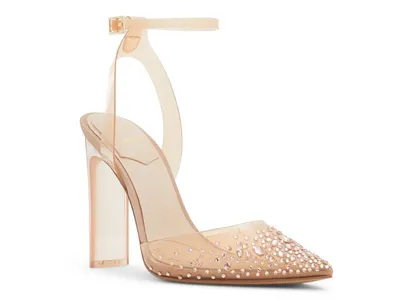 Aldo x Disney Glass Slipper Pump