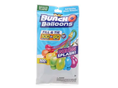 Bunch O Balloons Neon Splash Water Balloons