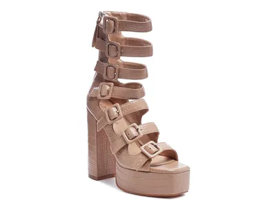 Sarouchi Gladiator Platform Sandal