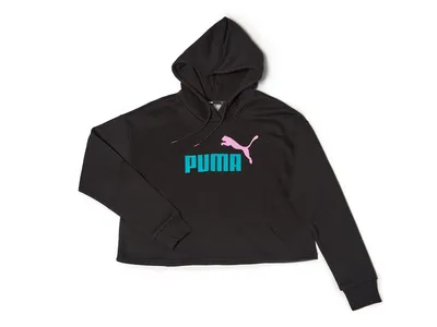 Crop Logo Women's Hoodie