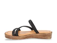 Ona-Italy Platform Wedge Sandal