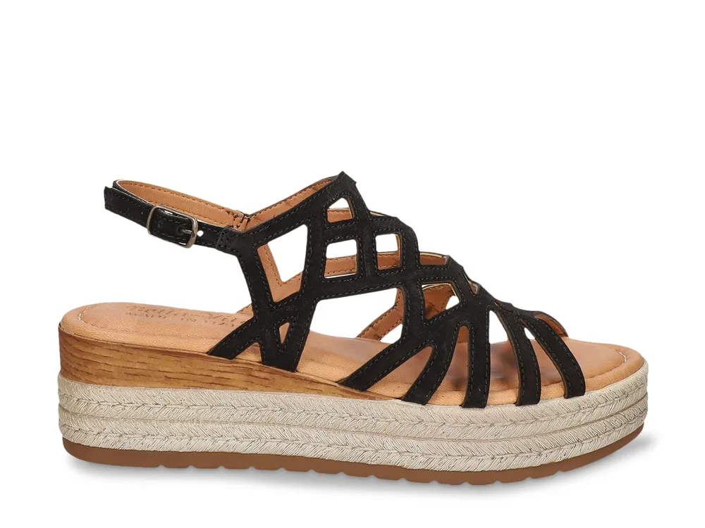 Zip-Italy Espadrille Platform Sandal