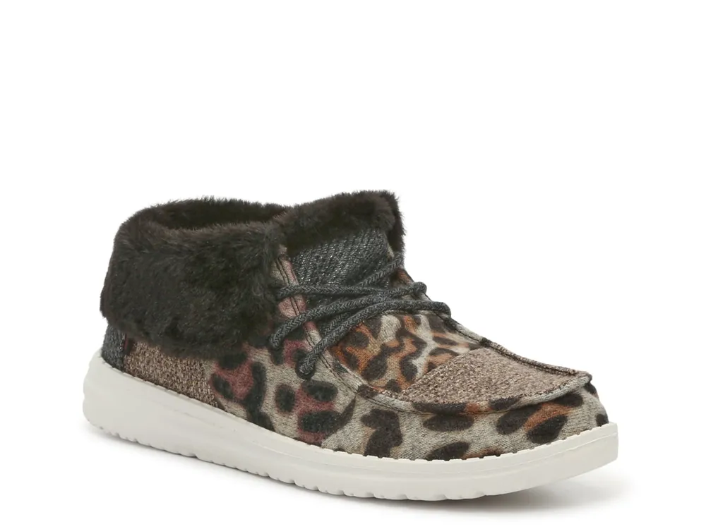 Hey Dude Britt Leopard Shoe - Women's Shoes in Leopard