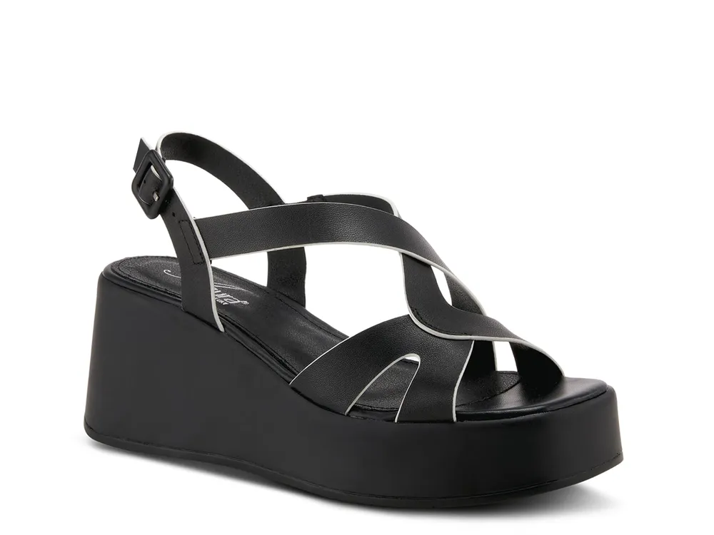 Barbay Wedge Sandal