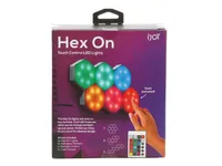 Hex On Touch Control LED Lights - 6 Pack