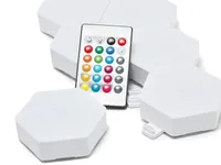 Hex On Touch Control LED Lights - 6 Pack