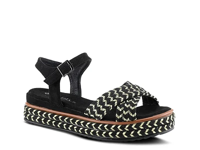 Rocking Espadrille Platform Sandal