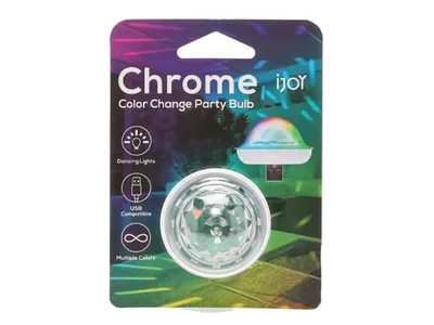 Chrome Color Change Party Bulb