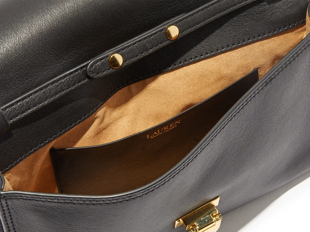 Evan Leather Convertible Crossbody Bag