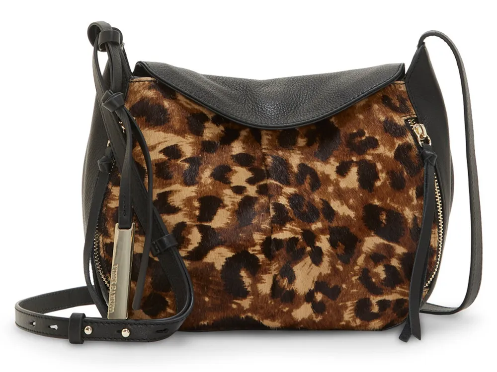 Leopard About Town Crossbody Tote