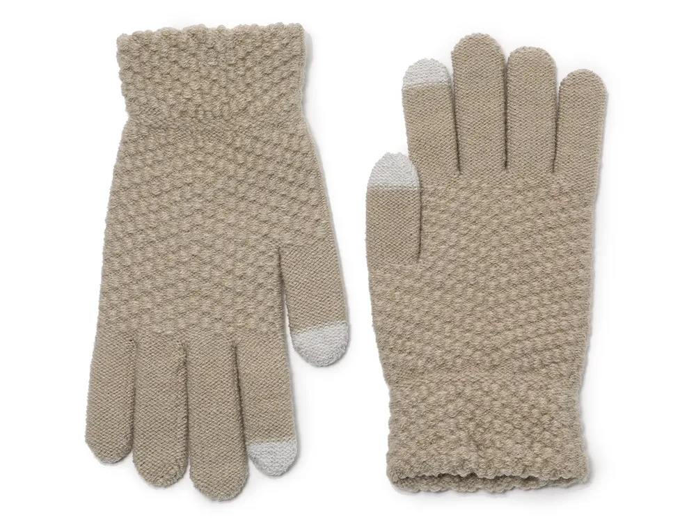 Textured Women's Touch Screen Gloves