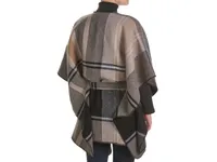 Belted Plaid Kimono