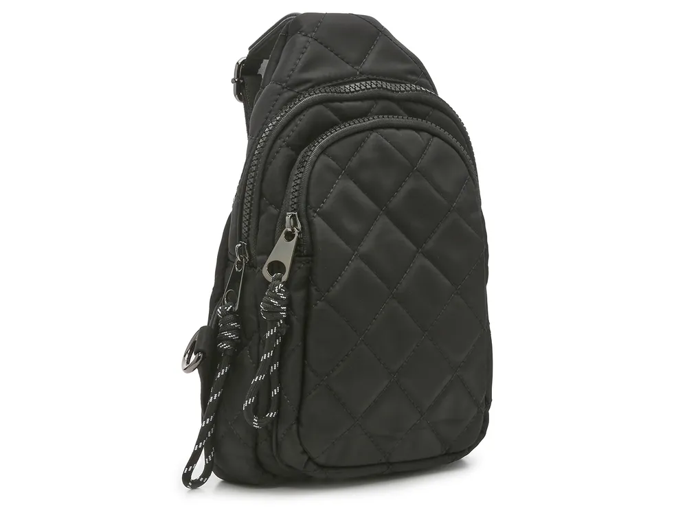 Nylon Quilted Sling Bag