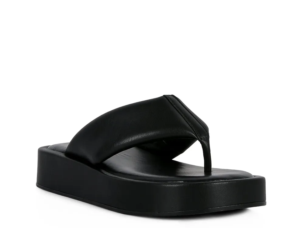 Rosette Platform Sandal