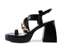 Frecklin Platform Sandal