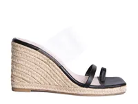 Clear Path Espadrille Wedge Sandal