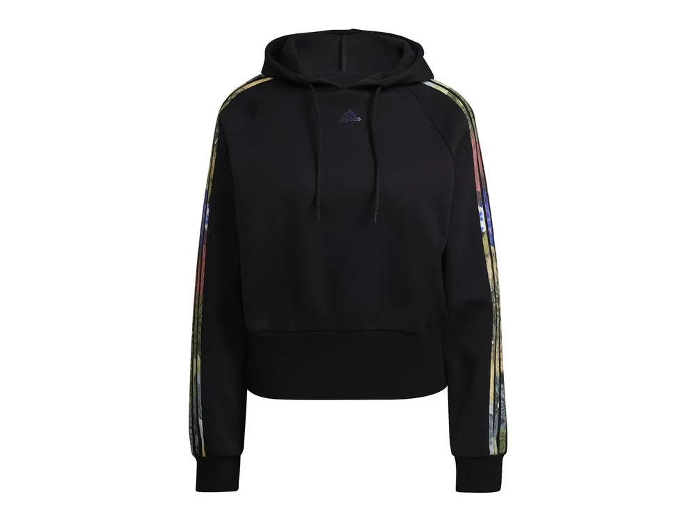 Printed Stripes Women's Hoodie