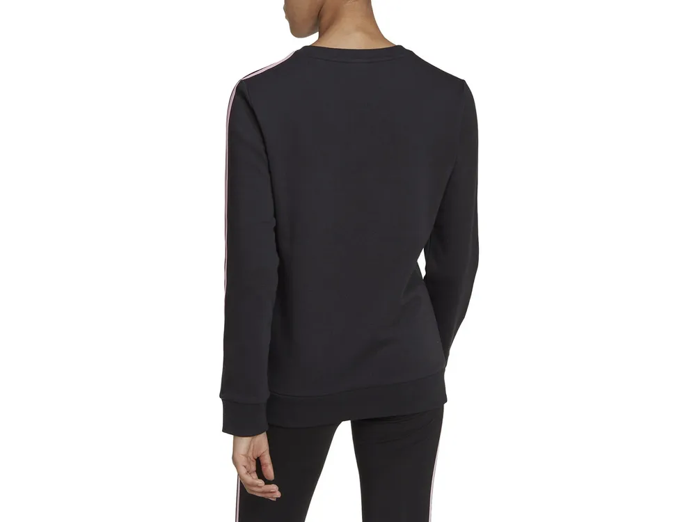 Essentials 3-Stripes Women's Fleece Sweatshirt