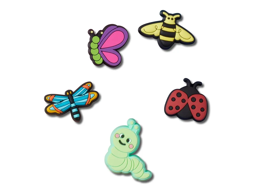 Cutesy Bug Jibbitz Set - 5 Pack